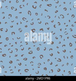 Abstract modern leopard seamless pattern. Animals trendy background. Color decorative vector stock illustration for print, card, postcard, fabric Stock Vector