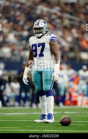 Dallas Cowboys defensive tackle Osa Odighizuwa (97) is seen after