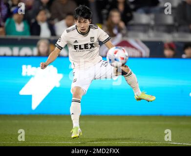 Los Angeles FC defender Kim Moon-Hwan (33) during a MLS game against the  Colorado Rapids, Saturday, May 22, 2021, in Los Angeles, CA. LAFC defeated  th Stock Photo - Alamy