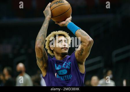 Charlotte Hornets forward Kelly Oubre Jr. at the NBA basketball's team  media day in Charlotte, N.C., Monday, Sept. 26, 2022. (AP Photo/Nell  Redmond Stock Photo - Alamy
