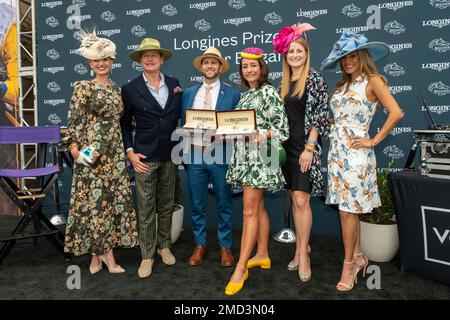 IMAGE DISTRIBUTED FOR LONGINES Brittany Garcia left Longines