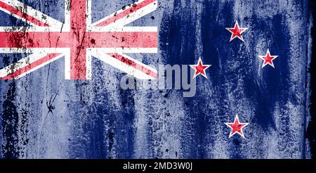 Flag of New Zealand was adopted in 1834 Stock Photo - Alamy