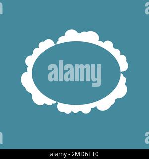 Abstract geometric frame on color background. Template design for invitation, poster, card, postcard. Holiday card or congratulation. Black and white Stock Vector