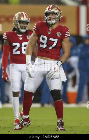 San Francisco 49ers cornerback Josh Norman (26) and San Francisco 49ers  cornerback Emmanuel Moseley (4) and San Francisco 49ers middle linebacker  Fred Stock Photo - Alamy