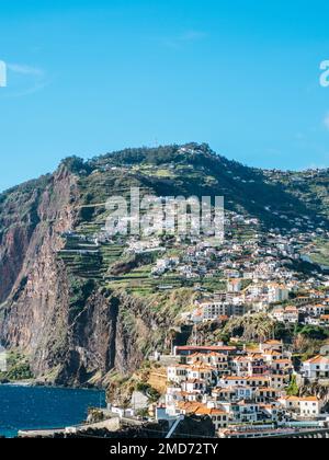 Câmara de Lobos, village close to Funchal on Madeira island, Portugal Stock Photo