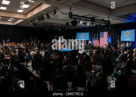 Reportage: President Joe Biden delivers remarks on the 100th anniversary of the Tulsa Massacre Tuesday, June 1, 2021, at the Greenwood Cultural Center in Tulsa, Oklahoma. Stock Photo