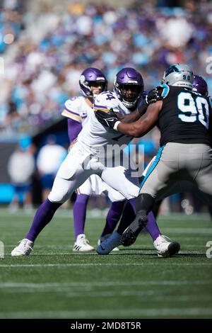 Minnesota Vikings offensive tackle Blake Brandel (64) blocks during the  second half of an NFL football game against the Arizona Cardinals, Sunday,  Oct. 30, 2022, in Minneapolis. (AP Photo/Abbie Parr Stock Photo - Alamy