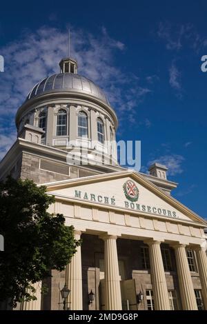 Bonsecours Market building in summer, Old Montreal, Quebec, Canada. Stock Photo