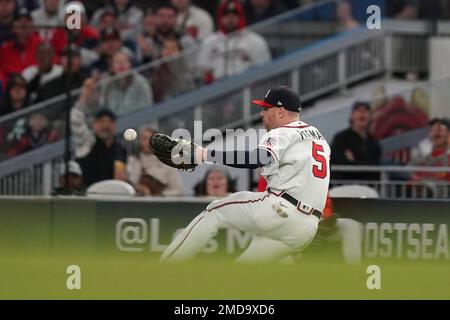 Terrance Gore makes his Atlanta Braves debut in Game 2 of the NLDS against  the Brewers 