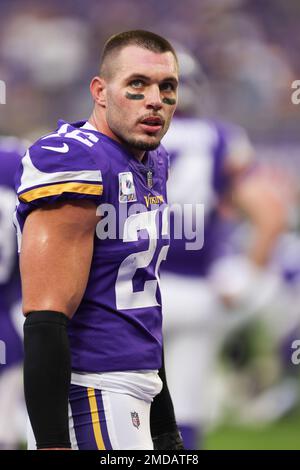 Minneapolis, Minnesota, USA. 28th Dec, 2014. Minnesota Vikings safety  Harrison Smith (22) is shown during an NFL game between the Chicago Bears  and the Minnesota Vikings at TCF Bank Stadium in Minneapolis