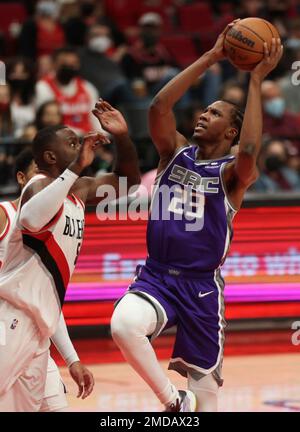 Memphis Grizzlies guard Desmond Bane (22) goes up for a dunk ahead of  Sacramento Kings forward Louis King (23) in the first half of an NBA  basketball game Friday, May 14, 2021