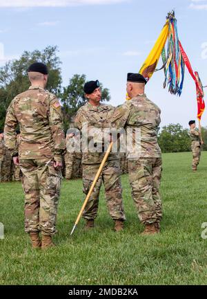 Lt. Col. Paul D. Godson, commander of 3rd Battalion, 66th Armored ...