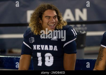 Nevada tight end Cole Turner (19) participates in a drill at the 2022 NFL  Combine in Indianapolis, Thursday, March 3, 2022. (AP Photo/AJ Mast Stock  Photo - Alamy