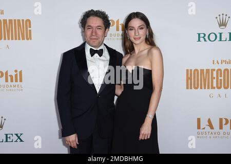 María Valverde and Gustavo Dudamel Photo (2023-10-07)