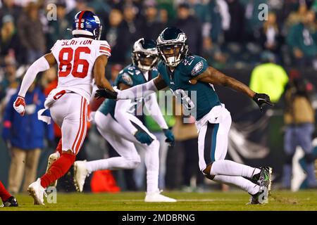 Philadelphia Eagles safety C.J. Gardner-Johnson (23) in the first half of  an NFL football game against the Detroit Lions in Detroit, Sunday, Sept.  11, 2022. (AP Photo/Duane Burleson Stock Photo - Alamy