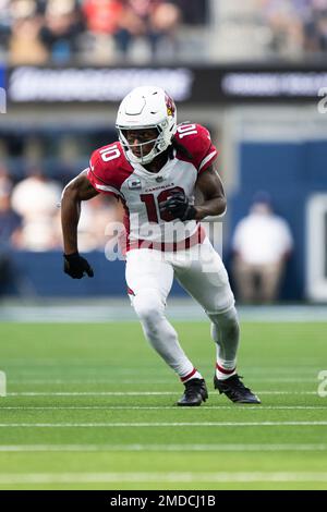 Los Angeles Rams cornerback Jalen Ramsey (5) runs before an NFL football  game against the San Francisco 49ers, Sunday, Oct. 30, 2022, in Inglewood,  Calif. (AP Photo/Kyusung Gong Stock Photo - Alamy