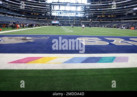 The NFL shield / logo is seen along with the crucial catch phrase