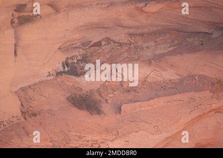 Navajo National Monument preserves ancient cliff dwelling structures of the ancient Pueblo people in northern Arizona, USA. Stock Photo