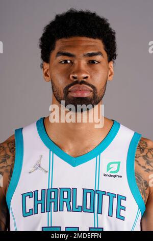 Charlotte Nick Richards poses for a picture during media day