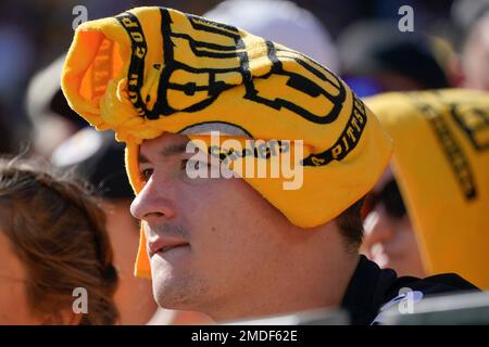 Six years ago I got a terrible towel as a gag gift for Christmas. The next  season I went to the Steelers game in Cincinnati and put it in its rightful  place