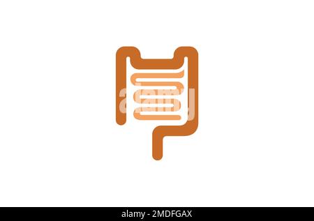 intestines vector illustration symbol design Stock Vector Image & Art ...