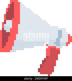 Loudspeaker. Vector illustration that is easy to edit. Stock Vector