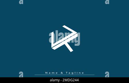Alphabet letters Initials Monogram logo UT , TU Stock Vector