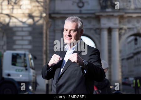 Lee Anderson, Member of Parliament for Ashfield, Nottinghamshire. 19th January 2023. Stock Photo