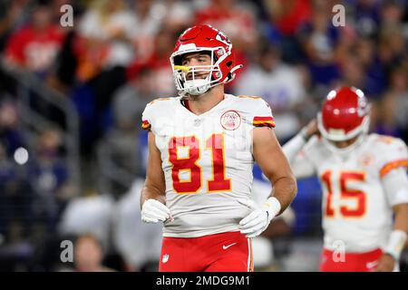 Kansas City Chiefs tight end Blake Bell (81) against the Denver