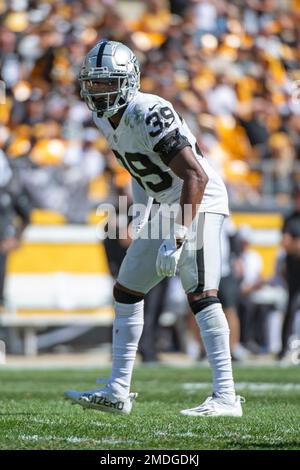 during an NFL football game in Pittsburgh, Sunday, Sept. 18, 2022. (AP  Photo/Justin Berl Stock Photo - Alamy