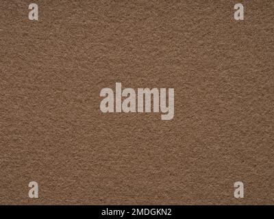 Dark beige blank felt texture closeup. Full frame retro, vintage pattern. Top view, layout, place for text. Textured pattern for shops with goods Stock Photo