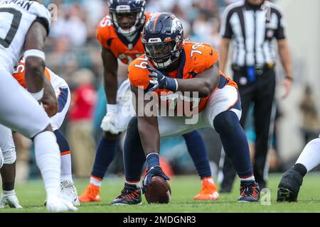 Denver, CO, USA. 28th Nov, 2021. Denver Broncos center Lloyd