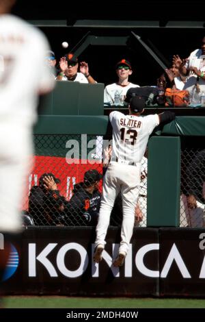 Atlanta Braves' Adam Duvall during a baseball game against the San Diego  Padres in San Diego, Friday, April 15, 2022. (AP Photo/Kyusung Gong Stock  Photo - Alamy