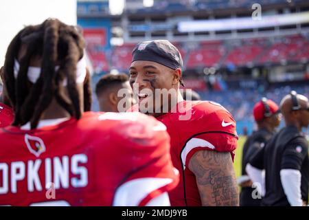 Arizona Cardinals linebacker Isaiah Simmons (9) reacts during an NFL  football game against the San Francisco 49ers, Sunday, Jan.8, 2023, in  Santa Clara, Calif. (AP Photo/Scot Tucker Stock Photo - Alamy