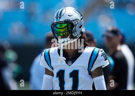 Green Bay, WI, USA. 19th Dec, 2020. Carolina Panthers wide receiver Robby  Anderson #11 runs after the catch during the NFL Football game between the  Carolina Panthers and the Green Bay Packers