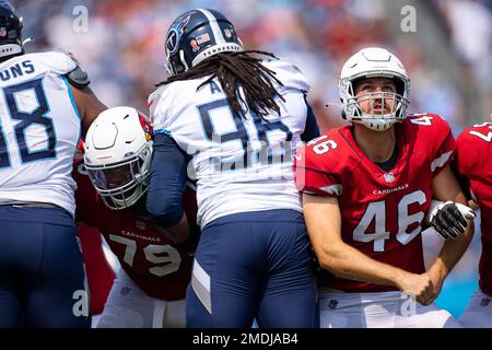 Arizona Cardinals long snapper Aaron Brewer once stole from White