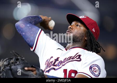 Washington Nationals first baseman Josh Bell, spring training