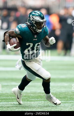 Philadelphia Eagles running back Miles Sanders 26 runs against