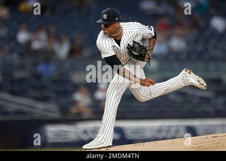 New York Yankees pitcher Luis Ayala #38 during a game against the Tampa Bay  Rays at Yankee Stadium on September 21, 2011 in Bronx, NY. Yankees defeated  Rays 4-2. (Tomasso DeRosa/Four Seam