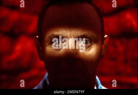 The Silence Of The Lambs  Anthony Hopkins as Hannibal Lecter Stock Photo