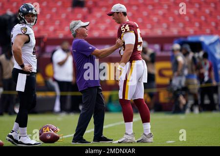 Baltimore Ravens special teams coach Randy Brown watches during the first  half of an NFL football game against the Jacksonville Jaguars, Sunday, Nov.  27, 2022, in Jacksonville, Fla. (AP Photo/Phelan M. Ebenhack Stock Photo -  Alamy