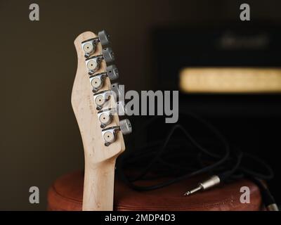 Manson Guitar Works Matt Bellamy DL-0R electric guitar Stock Photo