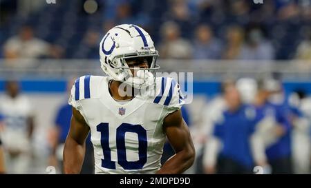 August 27, 2022: Indianapolis Colts wide receiver Dezmon Patmon