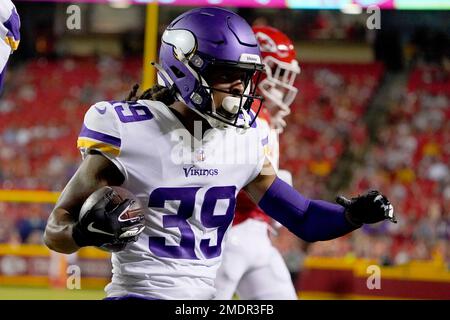 Minnesota Vikings defensive back Parry Nickerson (39) during an