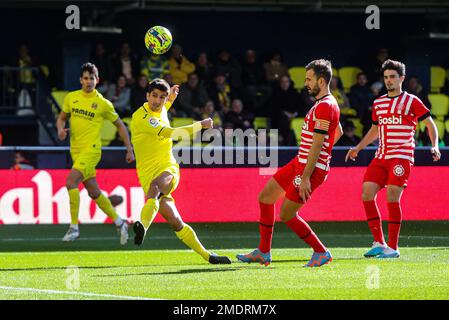 Quique Setien, head coach of Villarreal during the Spanish championship La  Liga football match between Villarreal CF and Atletico de Madrid on June 4,  2023 at La Ceramica Stadium in Castellon, Spain 