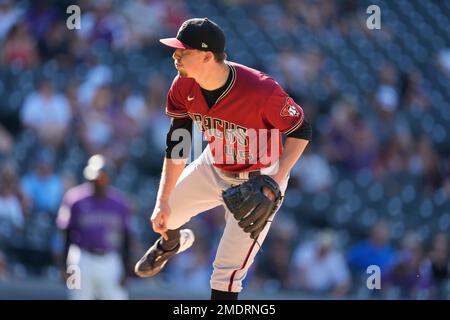 This is a 2021 photo of Taylor Clarke of the Arizona Diamondbacks