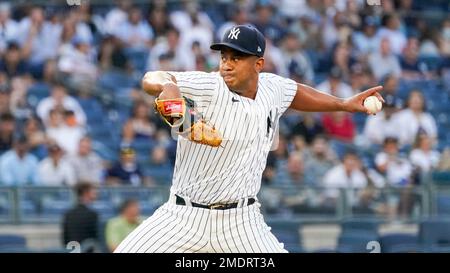 July 16 2023 New York pitcher Wandy Peralta (58) throws a pitch during the  game with New York Yankees and Colorado Rockies held at Coors Field in  Denver Co. David Seelig/Cal Sport