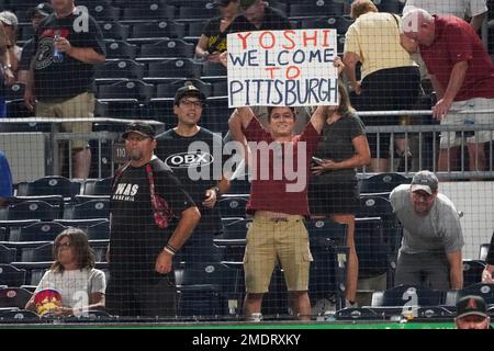 Pittsburgh Pirates Fans Welcome Sign