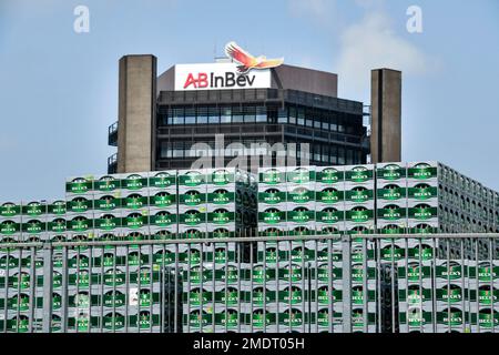 Becks Beer Brewery, Anheuser bush InBev, Bremen, Germany Stock Photo