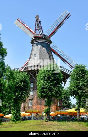 Herdentorswallmuehle, Am Wall, Bremen, Germany Stock Photo